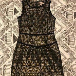 Black & Gold Dress